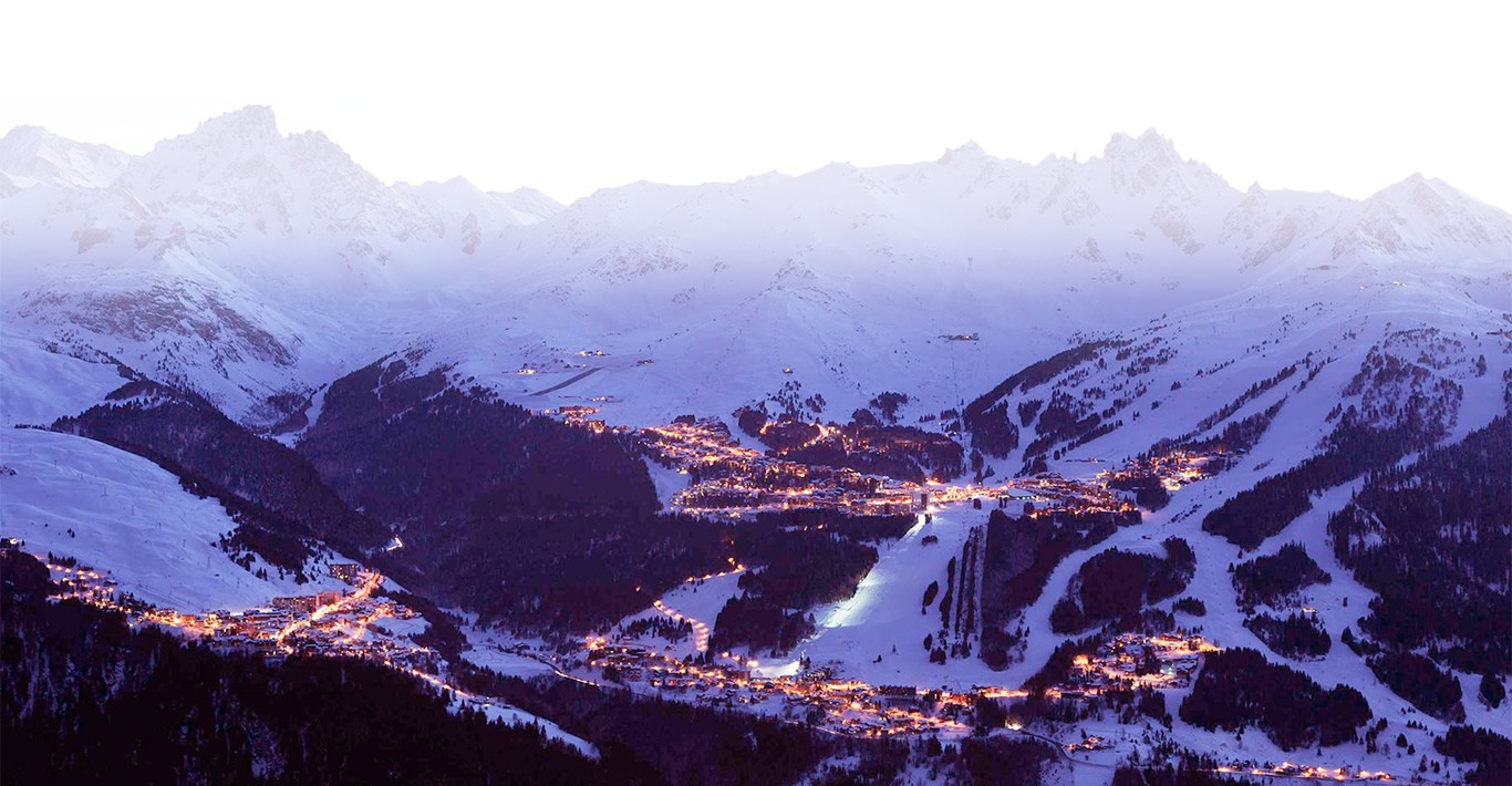 Courchevel l'un des plus belles stations de ski Française